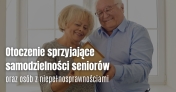 Plakat z seniorami