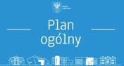 biały napis niebieskie tło