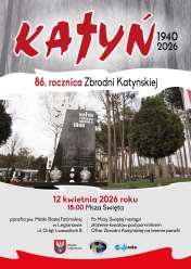 Plakat informujący