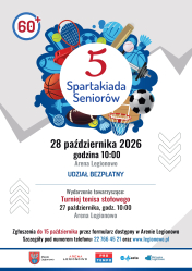 Plakat Spartakiada Seniorów