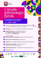 plakat II Strefa Zdrowego Życia