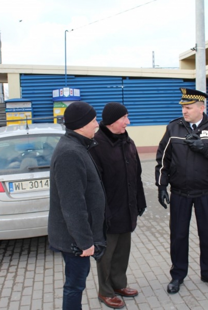 Na zdjęciu przedstawiciele Urzędu Miasta Legionowo