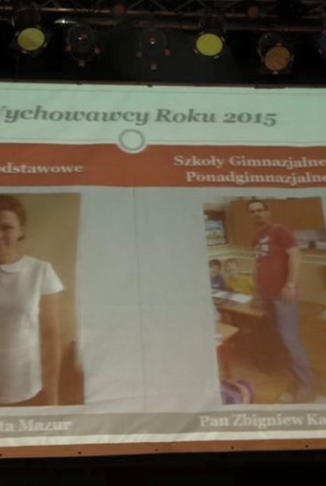 Gala Wychowawca roku 2015