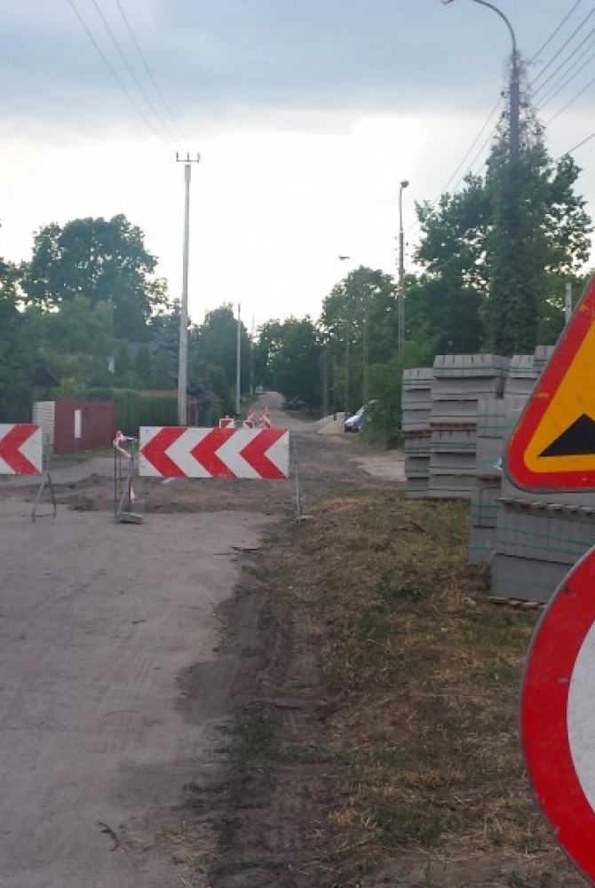zdjęcie: Przebudowa ulicy Gdańskiej
