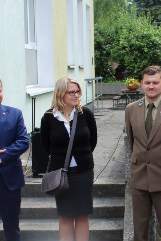 Zdjęcie: otwarcie ścieżki edukacyjnej