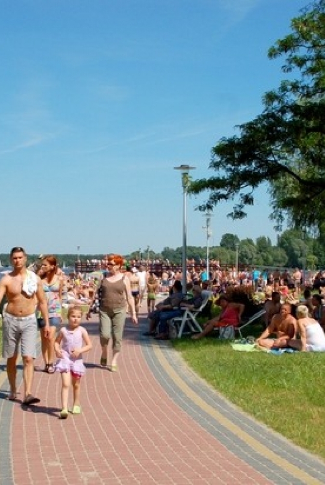 Plaża w Nieporęcie. źródło: www.nieporęt.pl
