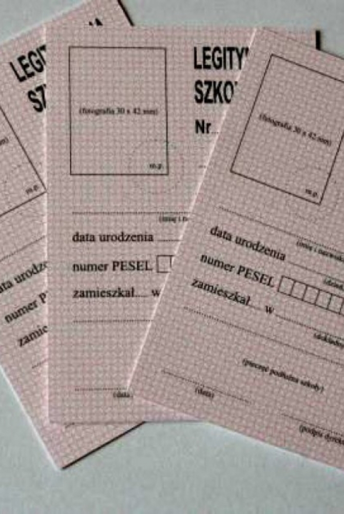 Zdjęcie: legitymacja szkolna. Źródło: olsztyn.naszemiasto.pl