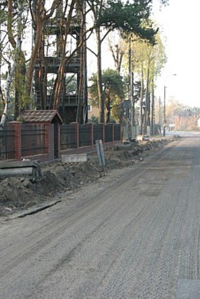 Ul. S.Batorego w trakcie budowy Ul. S.Batorego w trakcie budowy