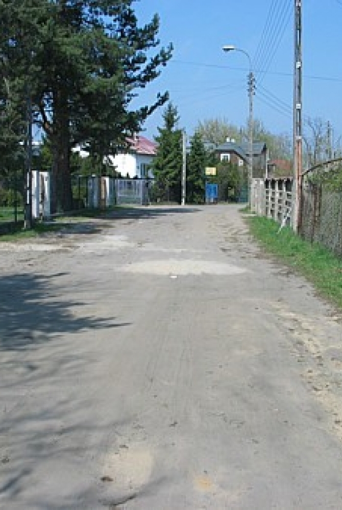 Ulica Emilii Plater przed przebudową