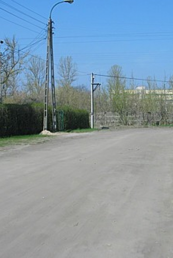 Ulica Słoneczna przed przebudową