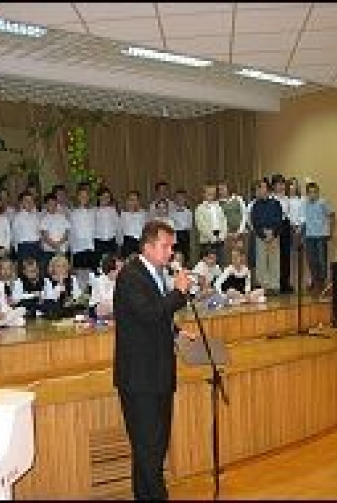 Gości spotkania powitał prezydent Roman Smogorzewski