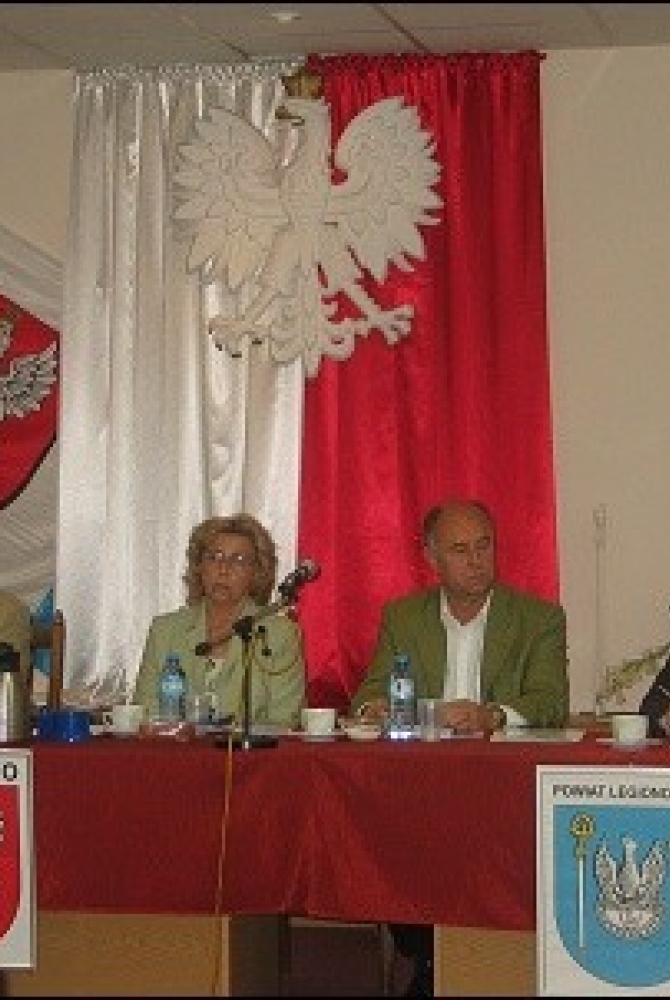 Roman Smogorzewski - Prezydent Miasta Legionowo, Jolanta Grubiel - Przedstawiciel Mieszkańców Osiedla Piaski, Grzegorz Kucharski - Przedstawiciel Mieszkańców Osiedla Piaski, Jan Grabiec - Starosta Legionowski