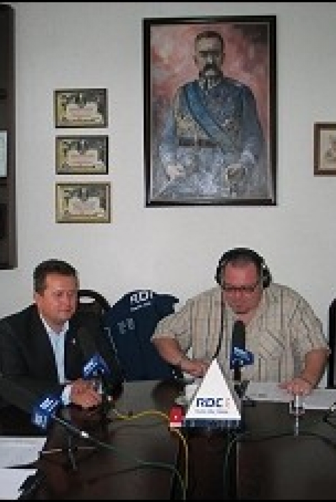 W debacie o najważniejszych sprawach Legionowa dyskutowali: (od lewej) Leszek Smuniewski, Roman Smogorzewski, Robert Łuchniak, Jacek Szczepański