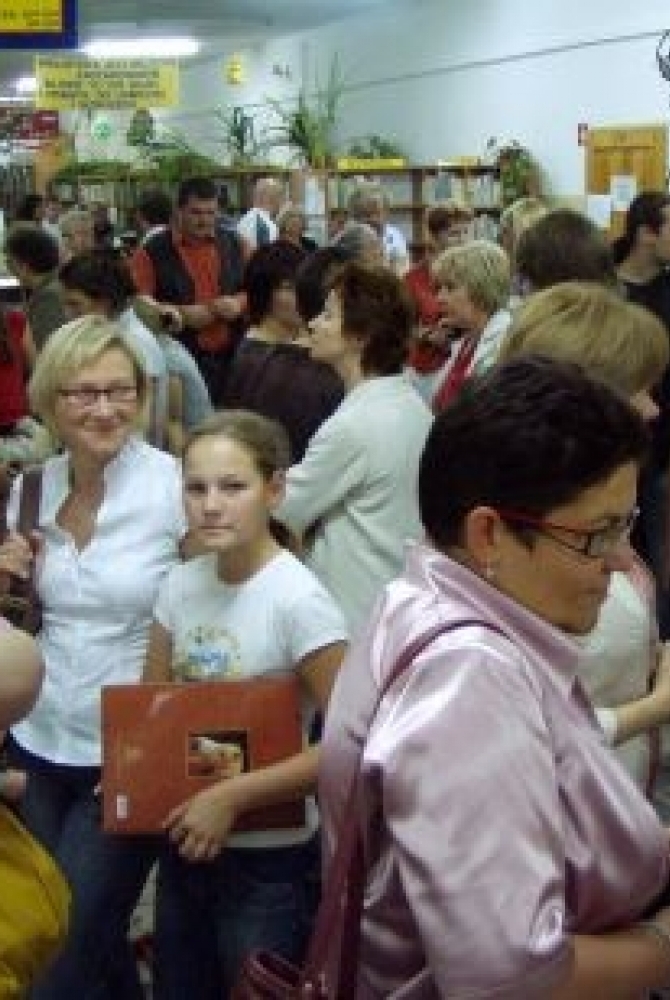 Podczas wernisażu wystawy „Piękno konia”