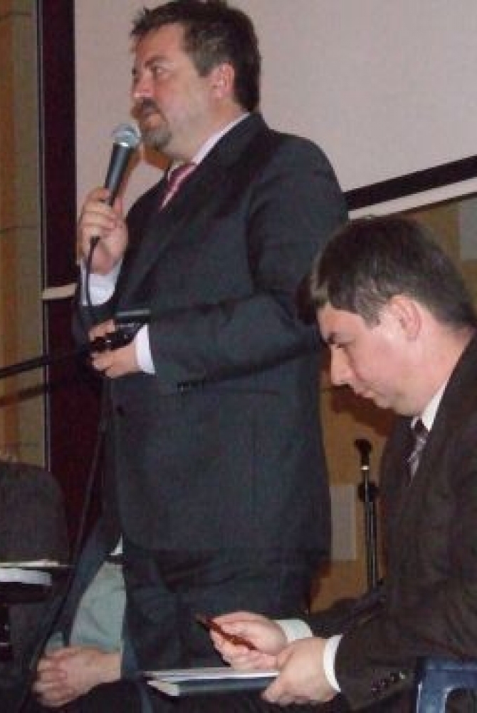 Lucjan Chrzanowski, Zastępca Prezydenta Miasta Legionowo i Jan Grabiec, Starosta Legionowski