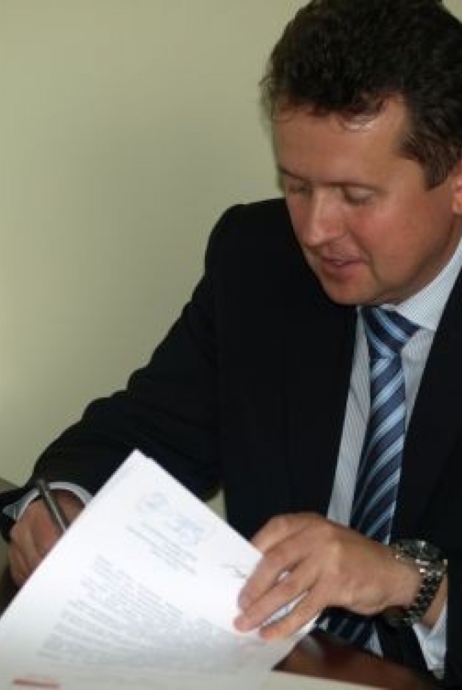 Podpisanie deklaracji o współpracy pomiędzy szkołami