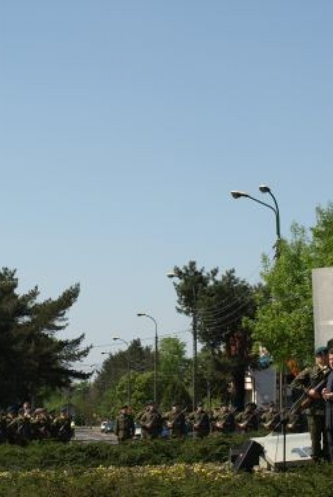 Przemówienie Prezydenta Romana Smogorzewskiego pod Pomnikiem Polski Walczącej na Rondzie AK