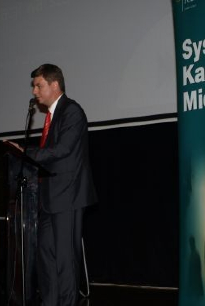 Starosta Legionowski, Jan Grabiec -  organizator konferencji
