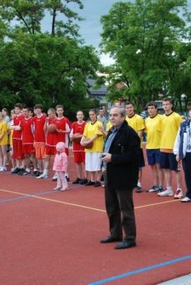 Uroczystość otwarcia boiska