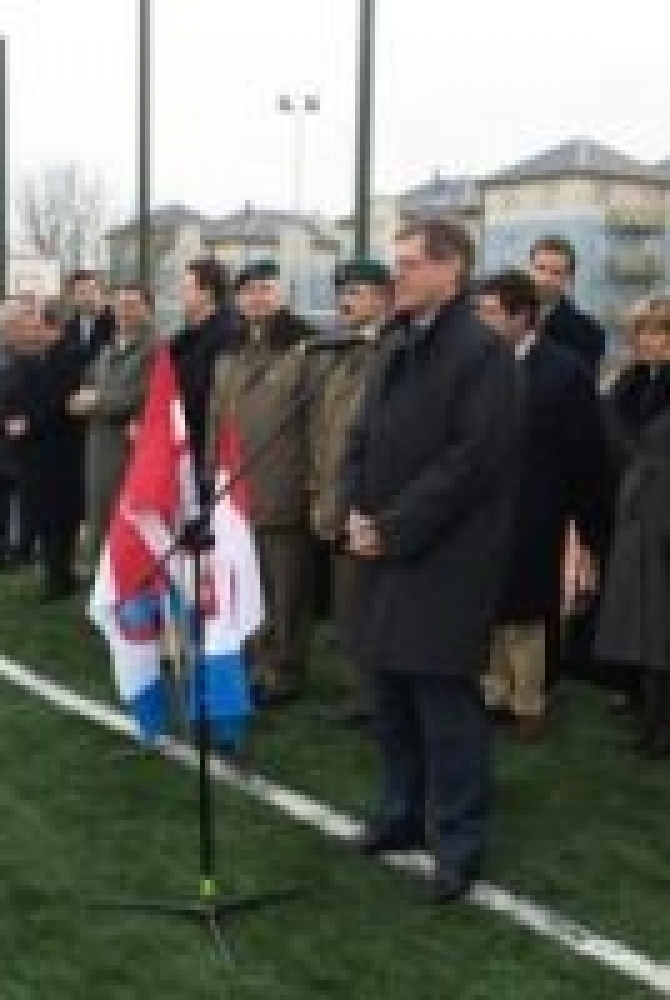 Minister Sportu i Turystyki Adam Giersz