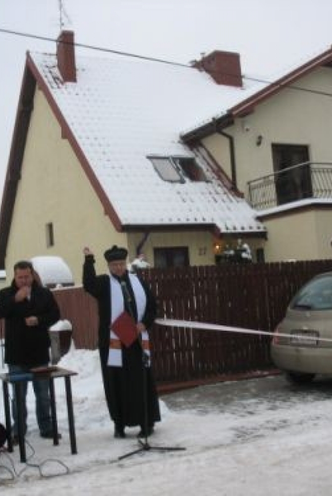 Uroczyste poświęcenie ulicy