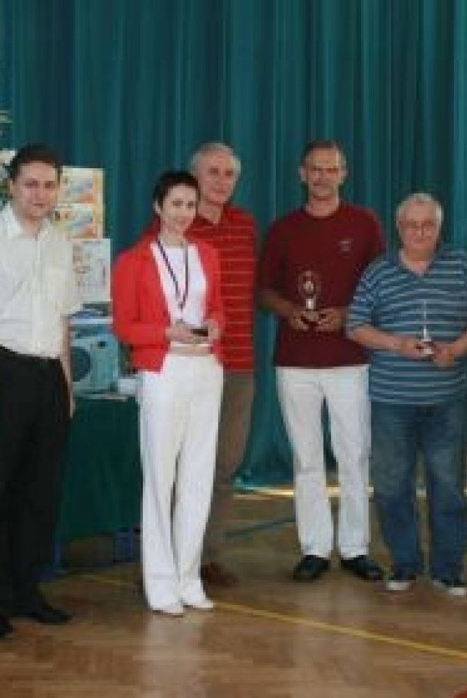 od lewej T.Luzak, P.Zadrożny, E.Miszewska, A.Kowalski, J.Piotrowski, W.Ilnicki, A.Sasin, J.Leszczyłowski