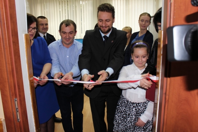 Zdjęcie: otwarcie pracowni w ZS3