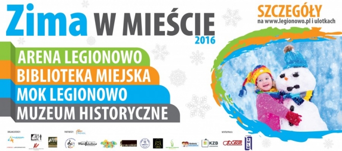 Baner promujący akcję: Zima w Mieście.