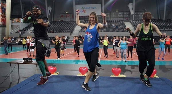 Zajęcia sportowe na Arenie Legionowo Fot. Powiat Legionowski