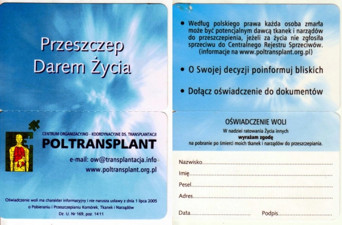 Zdjęcie karty