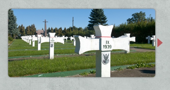 Fragment aplikacji. Strona szlaku: http://www.szlak.powiat-legionowski.pl