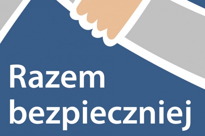 Logo Programu: Razem Bezpieczniej