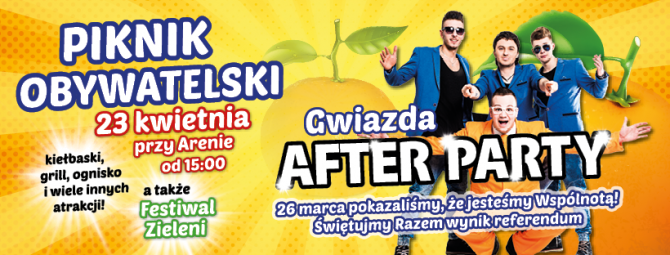After Party - zaproszenie na piknik