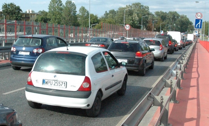 Wiadukt na trasie DK 61 w stronę Jeziora Zegrzyńskiego/Fot. Miejscowa.pl