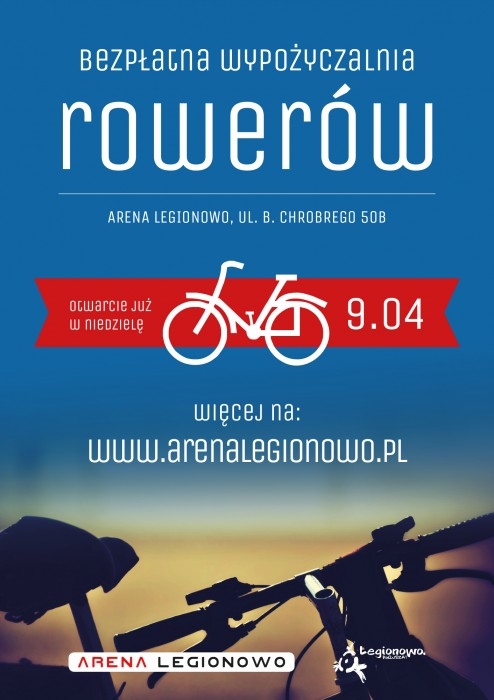 Bezpłatna wypożyczalnia rowerów
