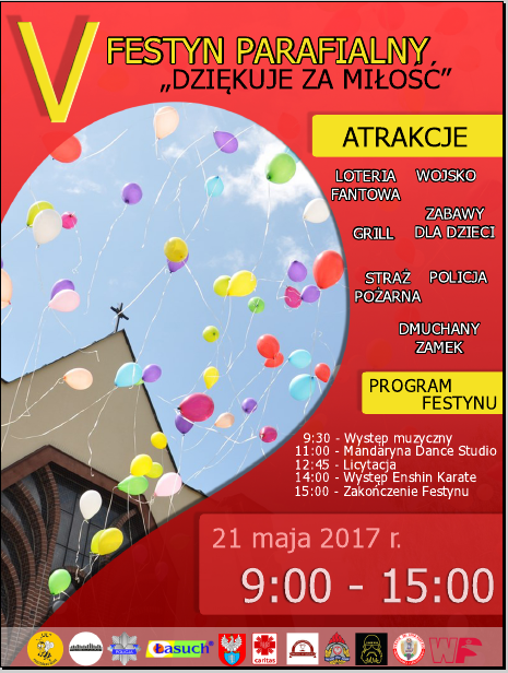 Plakat dot. festynu