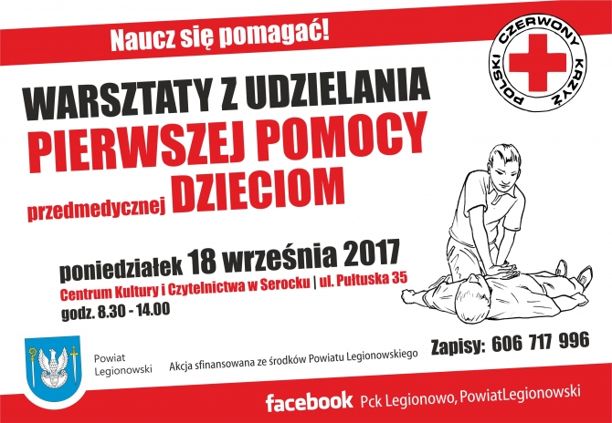 Warsztaty z udzielania pierwszej pomocy przedmedycznej dzieciom