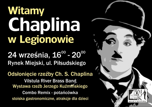 Witamy CHAPLINA w Legionowie. Piknik na Rynku
