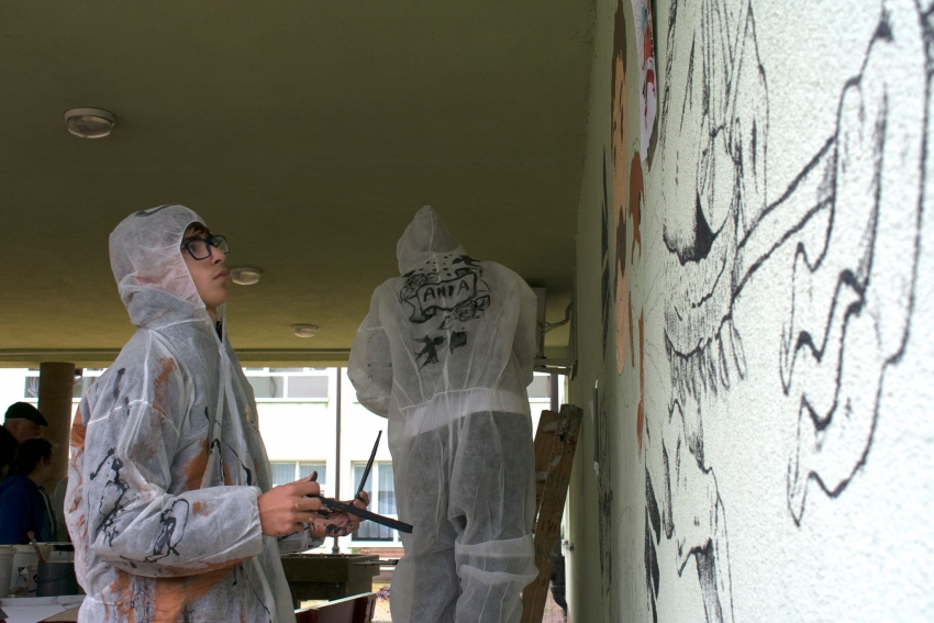 Mural w ZSO nr 2