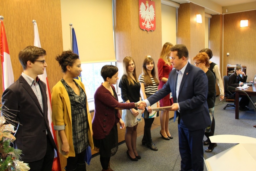 Nagrodzeni studenciw 2016 r.