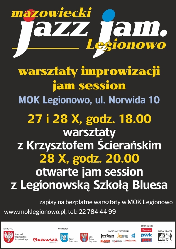 Plakat promujący JazzJam