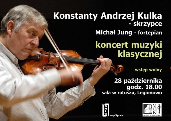 Plakat promujący występ Konstantego Andrzeja Kulki