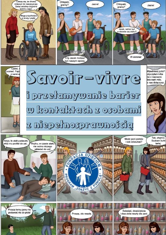 Savoir-vivre i przełamywanie barier w kontaktach z osobami z niepełnosprawnością