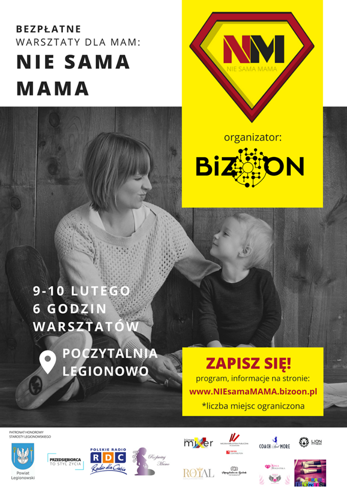 Plakat promujący Warsztaty dla kobiet, które chcą wprowadzić zmiany w swoim życiu zawodowym