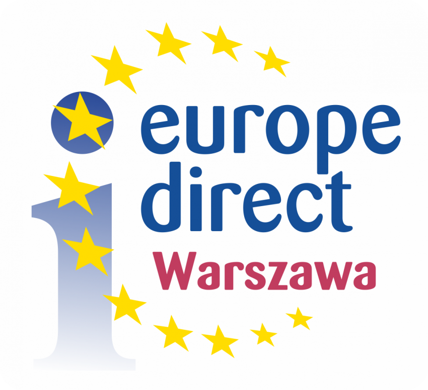 Logo Punkt Informacji Europejskiej Europe Direct