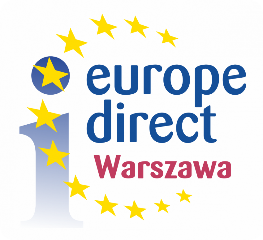 logo Punktu Informacji Europejskiej Europe Direct – Warszawa