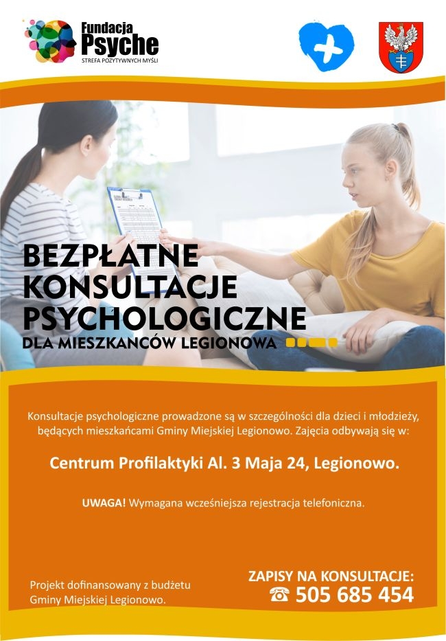 Pomoc psychologiczna dla mieszkańców Legionowa
