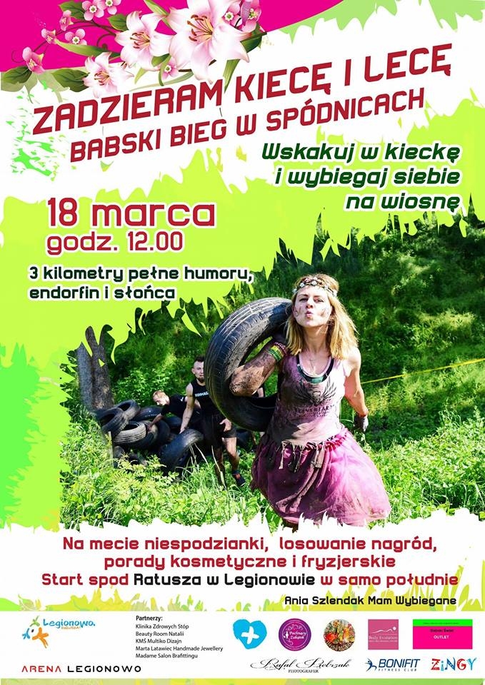 Zadzieram kiecę i lecę