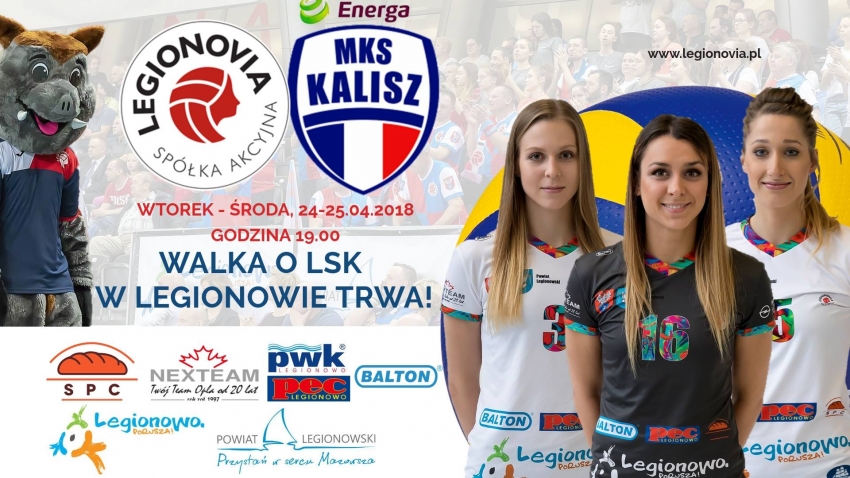 Baraże LSK: Legionovia Legionowo - MKS Kalisz