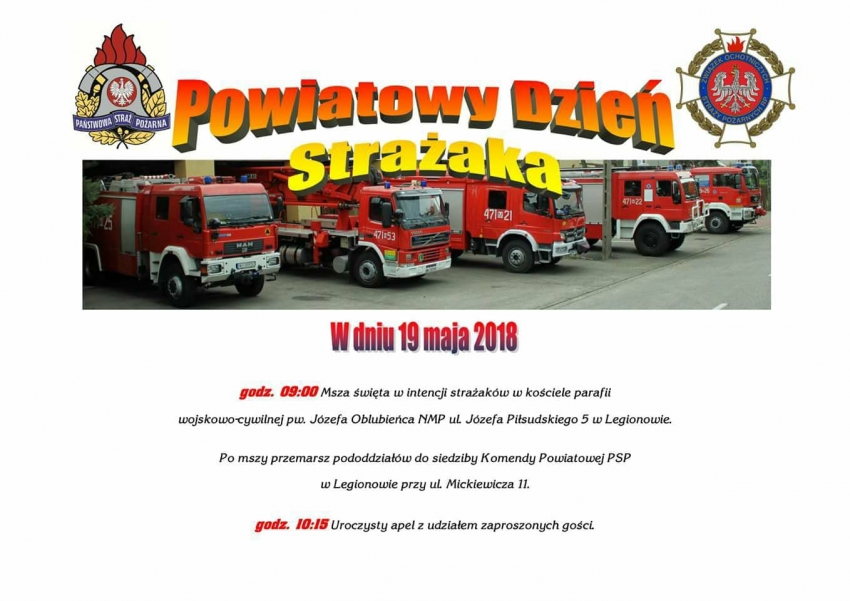 Powiatowy Dzień Strażaka